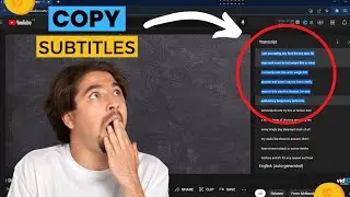 Как скопировать субтитры YouTube в виде текста ✅