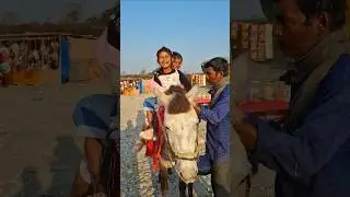 FIRST  HORSE 🐎 RIDING #meher #meherthecutepie #horseriding