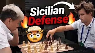 Learn the Sicilian Defense from the GOAT: Magnus Carlsen 🔥