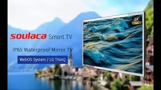 Soulaca 42 inches Smart Mirror TV Waterproof 4K Screen