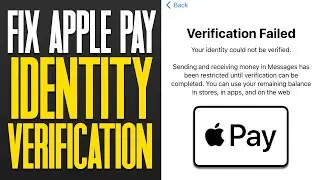 How To Fix Apple Pay Identity Verification (2025)