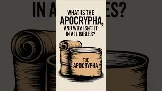 What is the Apocrypha, and why isn&rsquo;t it in all Bibles? #apocrypha