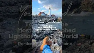 Your guide to visiting the most photographed lighthouse in the world! Portland Head Light,ME #shorts