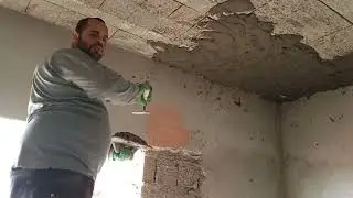 Rebocando teto aprenda 👍