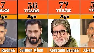 Comparison: Bollywood Actors Real Age 2022 Part 2 || Real Age Of Bollywood Actors In 2022
