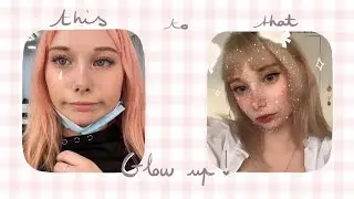 Glow up (du rose au blond) 🍓👉🏻🍰