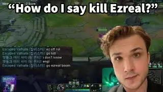 EU Streamer CookieLoL Learns How To Comunicate With Korean Players In SoloQ!!