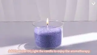 Amazing Color Wax Sand Candles | Step by Step DIY Candle Making