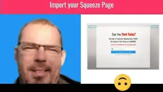 Import your Squeeze Page in Traffic Domination Pages