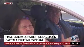 A fost inaugurat primul drum construit de la zero în București în ultimii 35 de ani