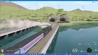 Polar Express vs The Flying Scotsman on Trainz 2019