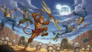 What if Sun Wukong, the immortal Monkey King, crashed into the ThunderCats universe.