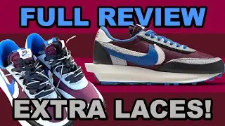 THE BEST LDWaffle x sacai x UNDERCOVER Nike Review - Night Maroon Team Royal
