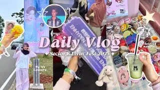 Daily Vlog⭐️: Sector K 2025, first time seeing Enhypen, ILLIT & Suho!💗💭