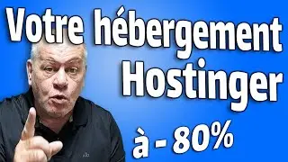 Acheter un h&eacute;bergement sur Hostinger avec 80% de remise ou plus