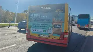 Linia 154 ( Trasa Zmieniona ) - MAN Lion's City CNG #4244 ( MZA Warszawa )