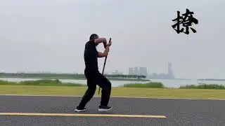 You can practice the basic skills while walking#kungfu