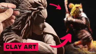 Sculpting RENGOKU with CLAY 😱 kimetsu no yaiba season 2 🔥