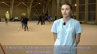 Veronika Malinina ball training 2025