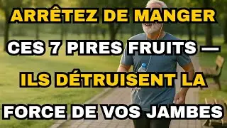 Seniors : arrêtez de manger ces 7 pires fruits — ils détruisent la force de vos jambes | Shi Heng Yi