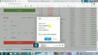 how to sell jd coin from catex exchange