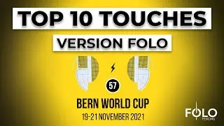TOP 10 touches. Grand Prix Berne 2021 men's epee.