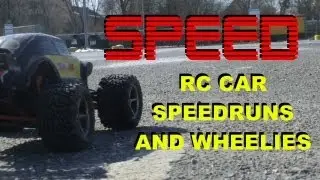 SPEED - Highspeed Traxxas RC Cars doing Speedruns, Wheelies, Crashs - Darconizer RC