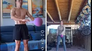 Day 11 kettlebell core workout review. If you do 100 of these… 