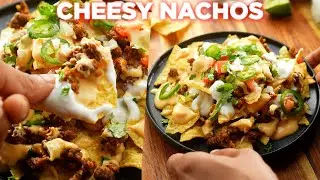 No-Bake Cheesy Nachos Recipe