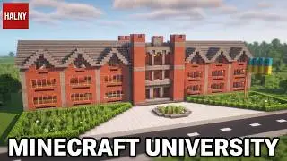 How to build a University in Minecraft