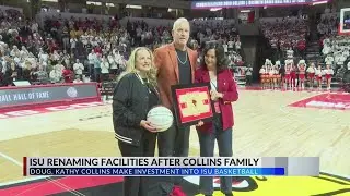ISU renaming practice facility after Doug, Kathy Collins
