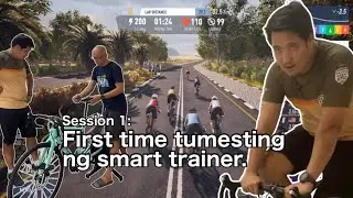 Session 1: First time tumesting ng bike smart trainer | Indoor cycling at Virtua Zycle Philippines