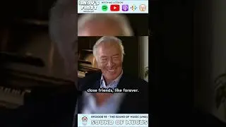 Christopher Plummer hated filming this movie...but that kinda makes it work? #podcast #soundofmusic