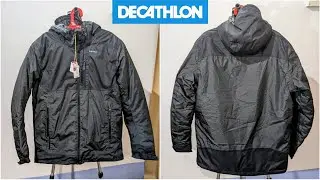 Decathlon QUECHUA Men Winter Jacket - Waterproof SH500 -10°C Black#indiaunboxed