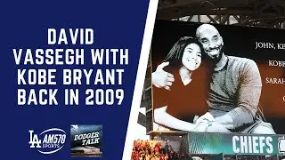 David Vassegh With Kobe Bryant In 2009 At A UC Santa Barbara