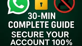 WhatsApp All Settings 2025 | Make Your WhatsApp 100% Hack-Proof | Full Privacy & Security Guide