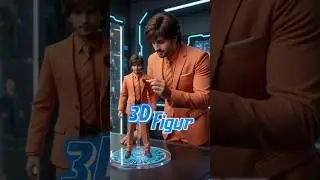 3D Figur Paint | Trending Instagram Viral 3D Photo & Video Editing | Gemini Viral 3D Art Photo Edit
