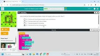 Lesson 13 Nested Loops in Maze 4  Express Course  code org  #Coding #Gmaing #Website