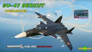 MWT Upcoming New SU_47 Berkut Strike Fighter | MWT tank Battles 