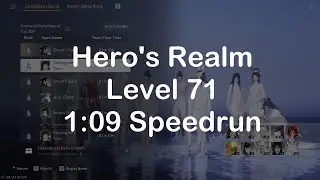 [Where Winds Meet] 1:09 Speedrun Level 71 Hero's Realm Sorrow of Mortalbound DPS Umbrella/Fan POV