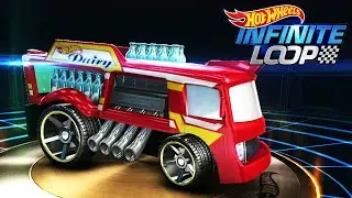 Гонки Hot Wheels Infinite Loop Новая тачка Забавный МОЛОКОВОЗ Хот Вилс Инфинити прохождение игры #3