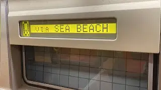 ᴴᴰ⁶⁰ NYC Subway: Onboard R46 (Q) Train from Canal St to Coney Island via 4th Ave / Sea Beach Exp