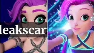 Winx Club Reboot - Tecna Transformation Original VS Leaks ver