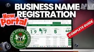 How to Register a Business Name on CAC's NEW Portal (2025) | Step-by-Step Guide for Nigerians