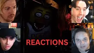 FNAF In REAL TIME Gamers Reactions To Office Scene