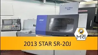 2013 STAR SR-20J TYPE C CNC SWISS LATHE