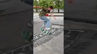 Blizzard flip line at Plaza #skateboarding #vancouver