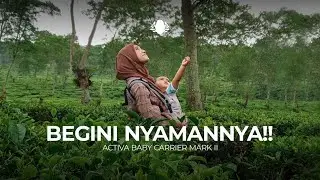 REVIEW ASLI GENDONGAN M-SHAPE ACTIVA BABY CARRIER Gendongan yang pas untuk mom bertubuh mini