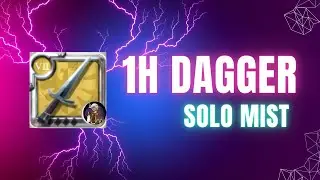 This weapon is Fire | 1 hand dagger| solo mist| pvp | albion online|Dagger Gameplay #5 |Magepotemkin