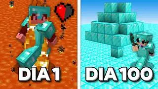 MINECRAFT PERO los BLOQUES CAMBIAN CADA DIA